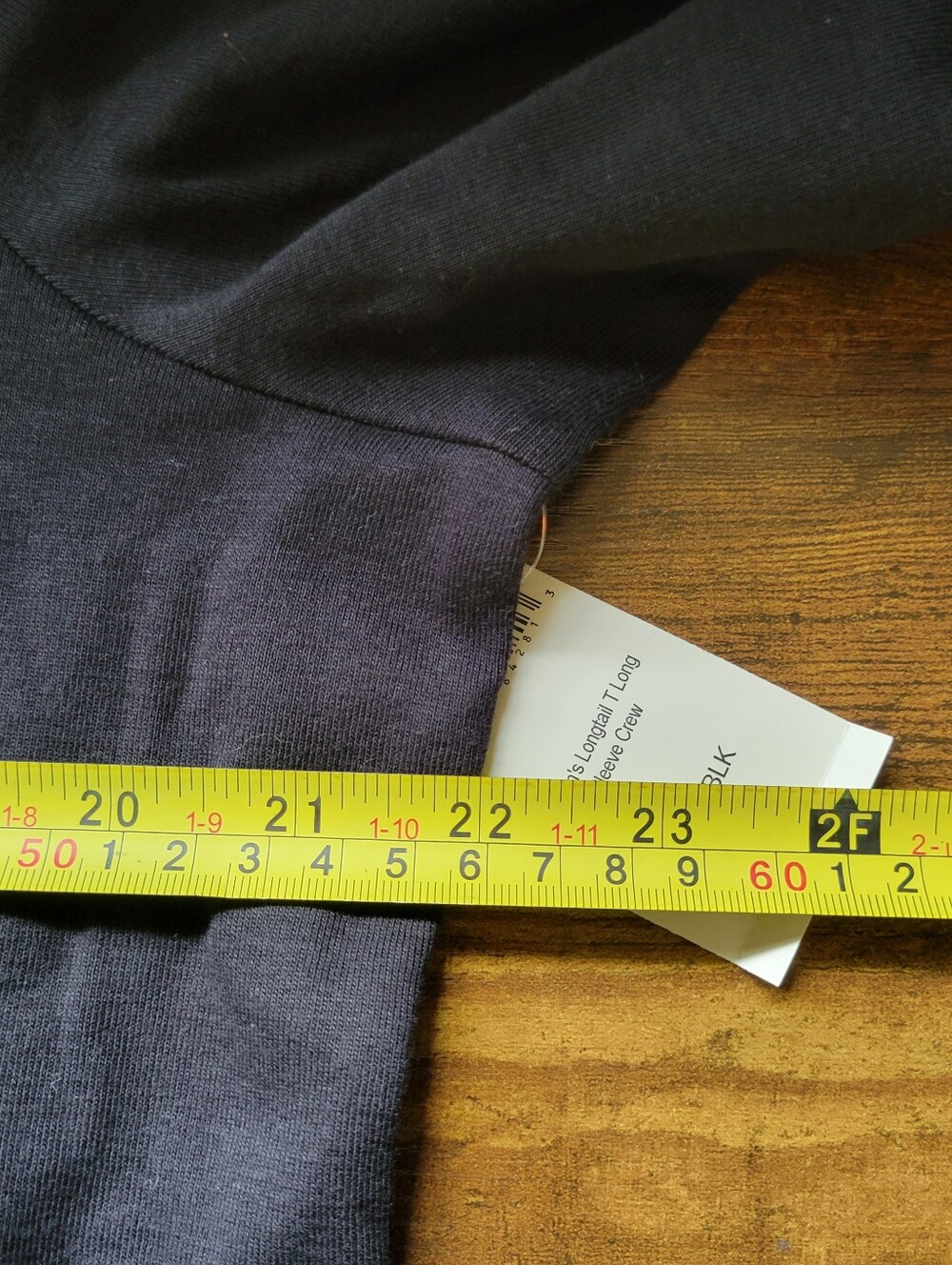 NWT Duluth Trading Co Longtail T Long Sleeve Shirt Crewneck Black Women's 2XL - Picture 8 of 9